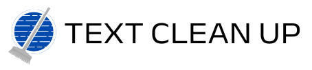 TextCleanup - Fast & Free Text Tools